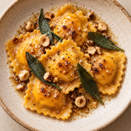 Piatto del menu autunnale